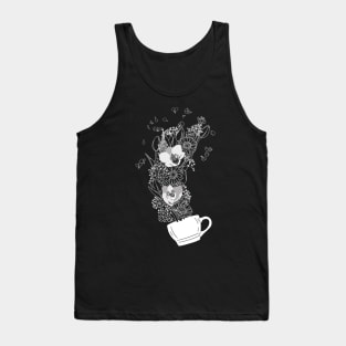 A Cup Of Flowers Tank Top
